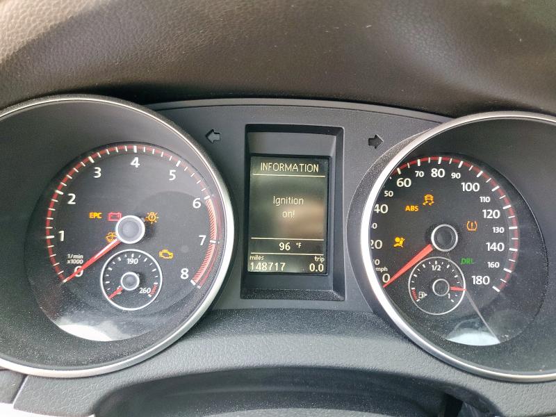 WVWHD7AJ1CW217324 - 2012 VOLKSWAGEN GTI შავი ფოტო 9