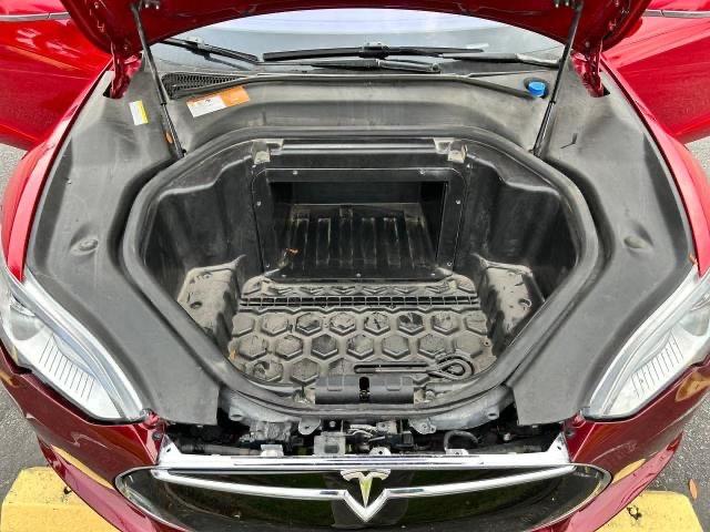 5YJSA1CG0DFP25710 - 2013 TESLA MODEL S წითელი ფოტო 7