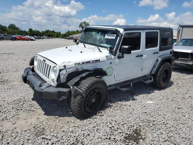 1C4BJWFG0FL743049 - 2015 JEEP WRANGLER RUBICON WHITE photo 1