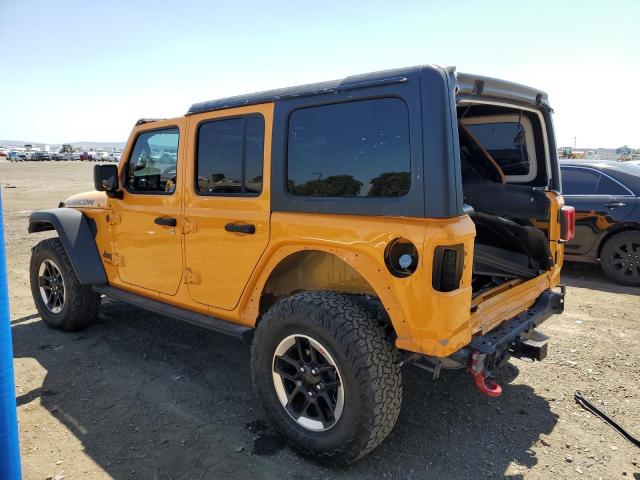 1C4HJXFGXMW620581 - 2021 JEEP WRANGLER RUBICON ORANGE photo 2