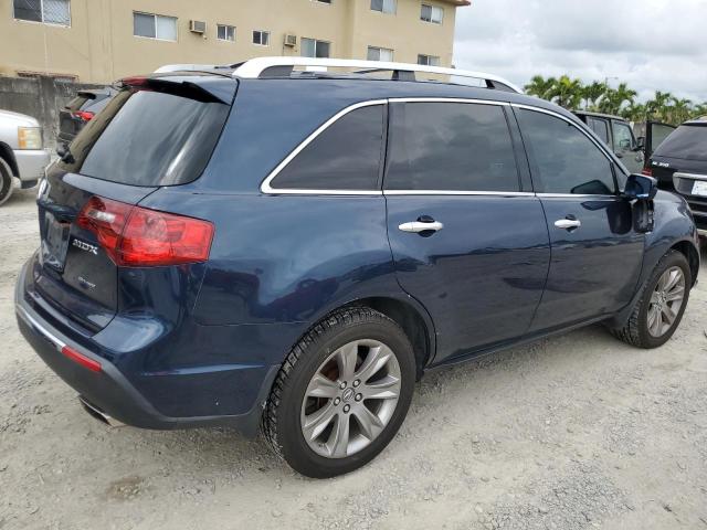 2HNYD2H89DH507391 - 2013 ACURA MDX ADVANCE BLUE photo 3