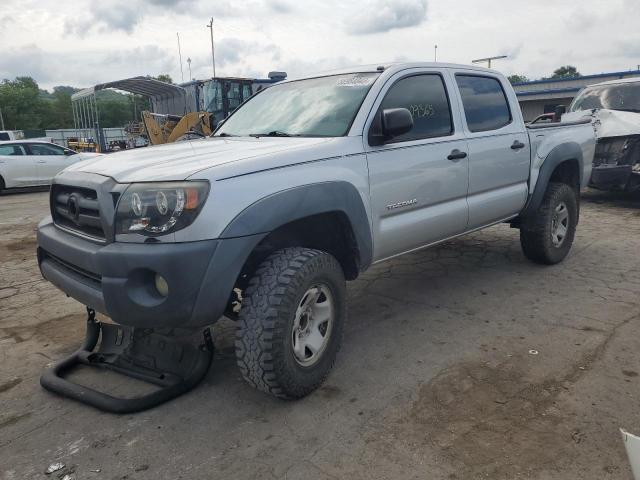 5TEJU62N76Z295675 - 2006 TOYOTA TACOMA DOUBLE CAB PRERUNNER SILVER photo 1