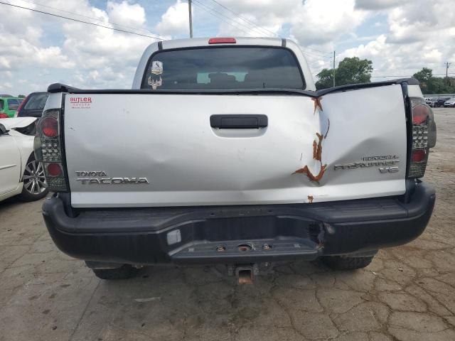 5TEJU62N76Z295675 - 2006 TOYOTA TACOMA DOUBLE CAB PRERUNNER SILVER photo 6