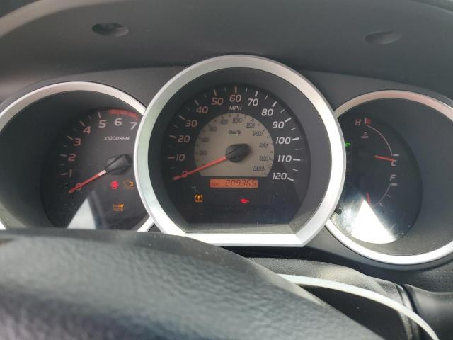 5TEJU62N76Z295675 - 2006 TOYOTA TACOMA DOUBLE CAB PRERUNNER SILVER photo 9