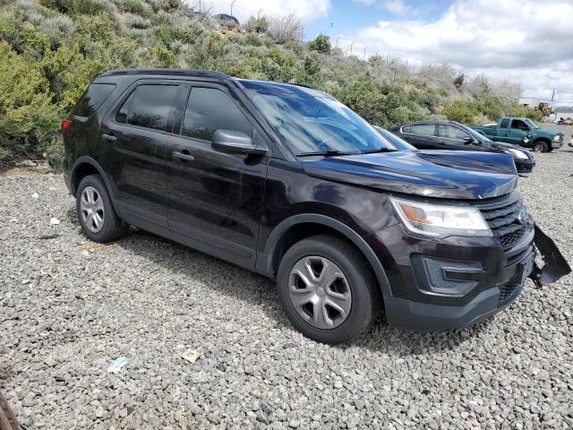 1FM5K8AR1HGC86676 - 2017 FORD EXPLORER POLICE INTERCEPTOR 紫色 照片 4