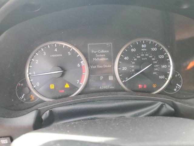 JTJDARDZ4M2247184 - 2021 LEXUS NX 300 BASE Արծաթագույն լուսանկար 9