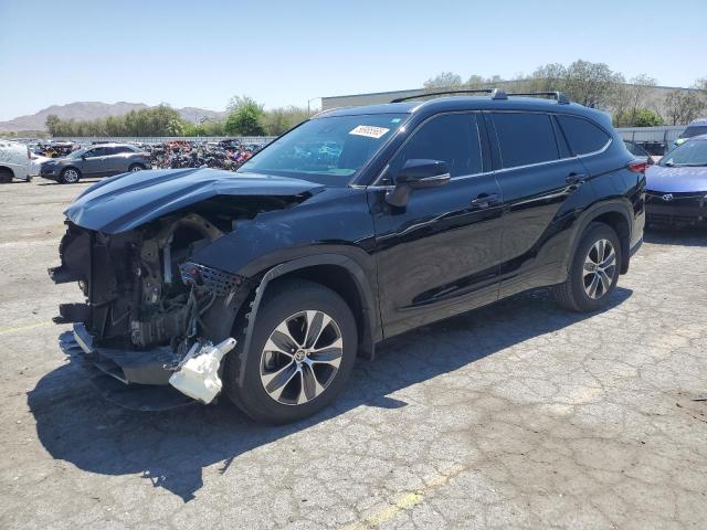 5TDGZRBH1LS514145 - 2020 TOYOTA HIGHLANDER XLE BLACK photo 1