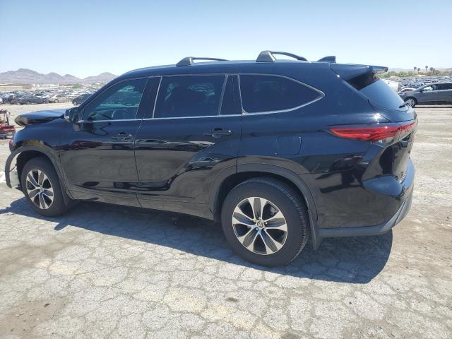 5TDGZRBH1LS514145 - 2020 TOYOTA HIGHLANDER XLE BLACK photo 2