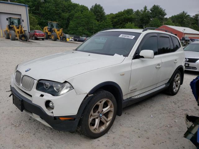 WBXPC93419WJ27233 - 2009 BMW X3 XDRIVE30I WHITE photo 1