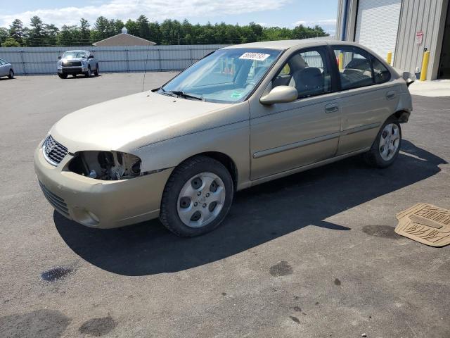 3N1CB51A52L552730 - 2002 NISSAN SENTRA GXE GOLD photo 1