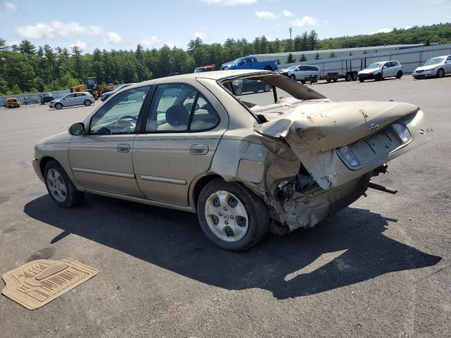 3N1CB51A52L552730 - 2002 NISSAN SENTRA GXE GOLD photo 2