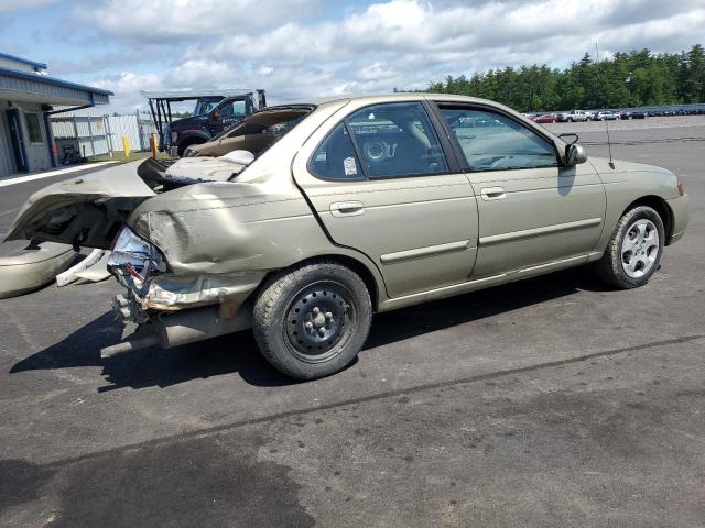 3N1CB51A52L552730 - 2002 NISSAN SENTRA GXE GOLD photo 3