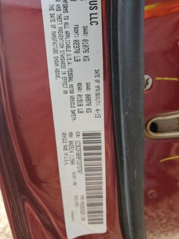 1C3CDFBB9FD373787 - 2015 DODGE DART SXT RED photo 12