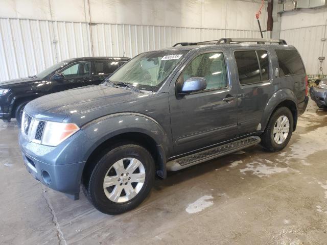 5N1AR18WX5C782110 - 2005 NISSAN PATHFINDER LE BLUE photo 1