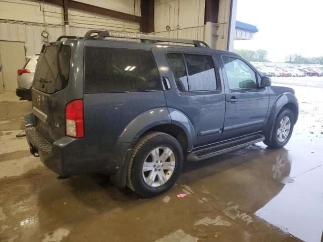 5N1AR18WX5C782110 - 2005 NISSAN PATHFINDER LE BLUE photo 3