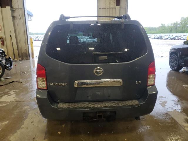 5N1AR18WX5C782110 - 2005 NISSAN PATHFINDER LE BLUE photo 6