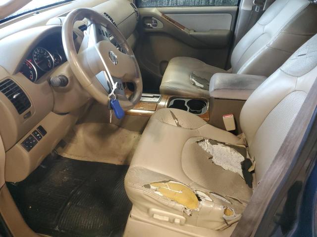 5N1AR18WX5C782110 - 2005 NISSAN PATHFINDER LE BLUE photo 7