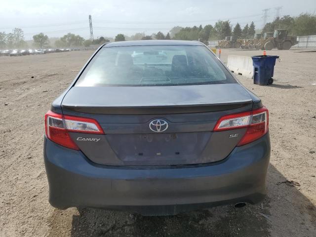 4T1BF1FK1CU153856 - 2012 TOYOTA CAMRY BASE GRAY photo 6