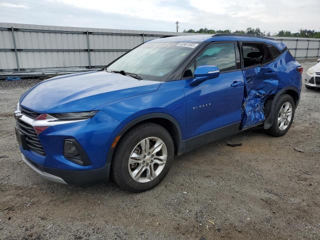 3GNKBGRS8KS602194 - 2019 CHEVROLET BLAZER 2LT BLUE photo 1