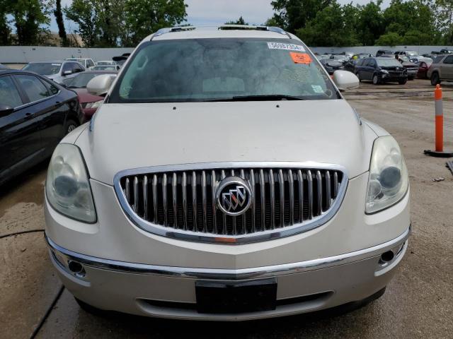 5GAKRBED2BJ339279 - 2011 BUICK ENCLAVE CXL WHITE photo 5