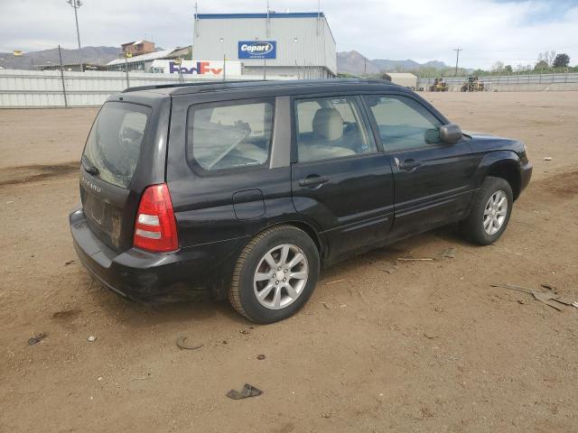 JF1SG656X5G704733 - 2005 SUBARU FORESTER 2.5XS Черный фото 3