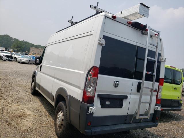 3C6TRVCG0HE522419 - 2017 RAM PROMASTER 2500 HIGH Ақ фото 2