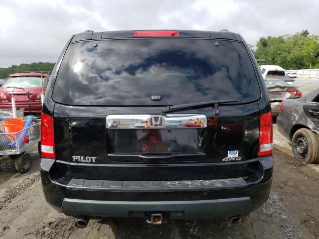 5FNYF4H75BB023756 - 2011 HONDA PILOT EXLN BLACK photo 6