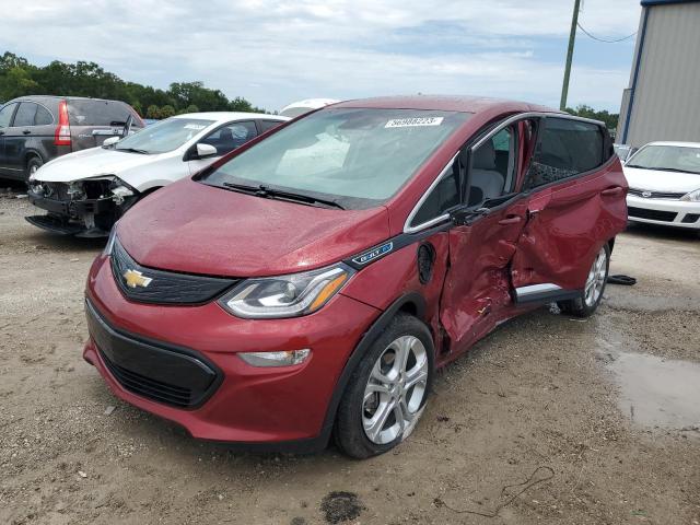 1G1FY6S02L4149115 - 2020 CHEVROLET BOLT EV LT RED photo 1