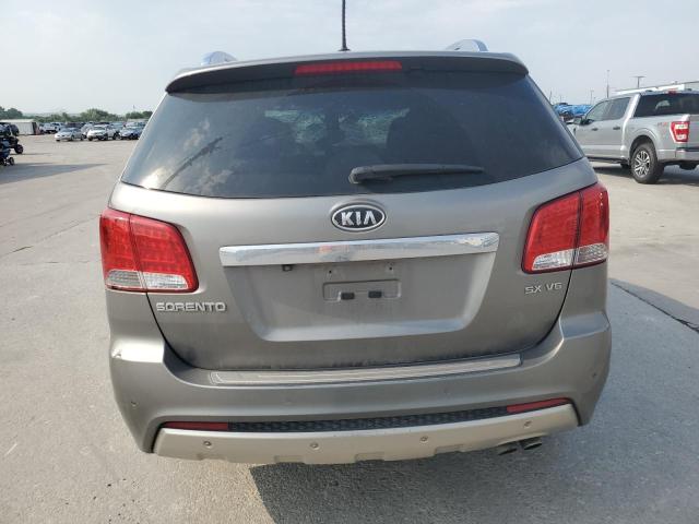 5XYKW4A20CG187687 - 2012 KIA SORENTO SX GRAY photo 6