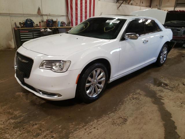 2C3CCAKG8KH635250 - 2019 CHRYSLER 300 LIMITED WHITE photo 2