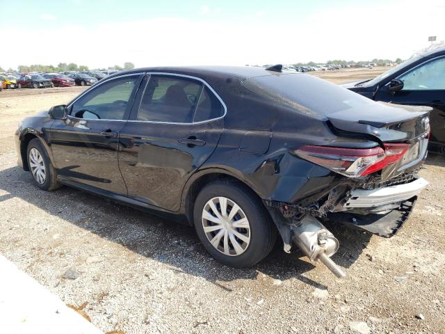 4T1C31AK7NU573760 - 2022 TOYOTA CAMRY LE Schwarz Foto 2