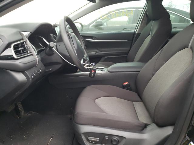 4T1C31AK7NU573760 - 2022 TOYOTA CAMRY LE Schwarz Foto 7