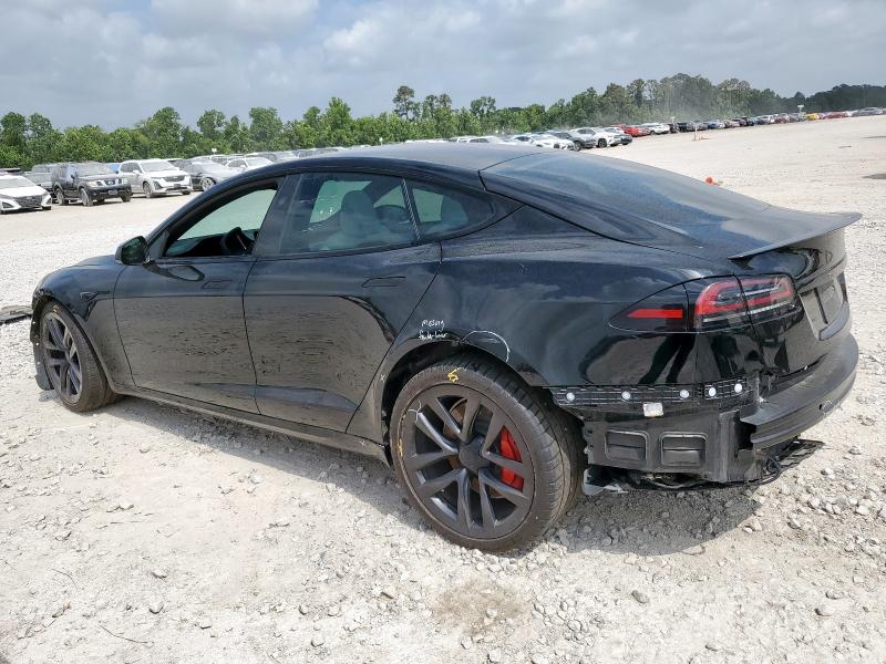 5YJSA1E67PF514819 - 2023 TESLA MODEL S 黑色 照片 2