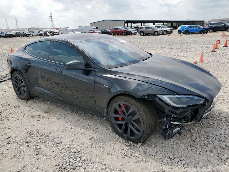 5YJSA1E67PF514819 - 2023 TESLA MODEL S 黑色 照片 4