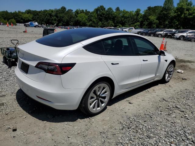 5YJ3E1EA2PF430792 - 2023 TESLA MODEL 3 WHITE photo 3