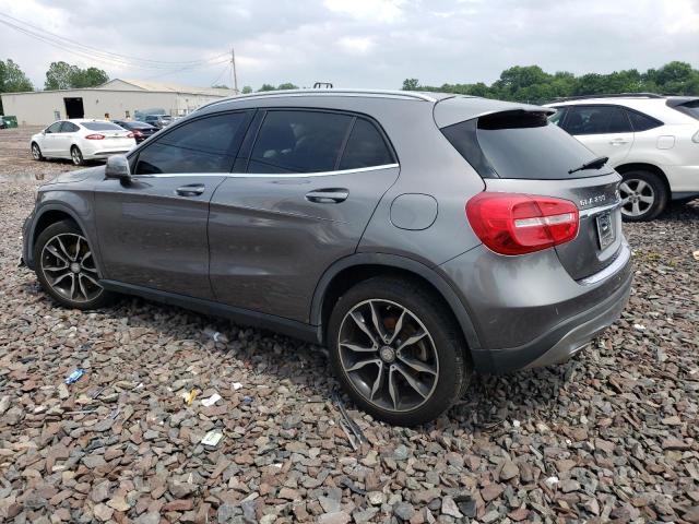 WDCTG4GB4FJ032793 - 2015 MERCEDES-BENZ GLA 250 4MATIC GRAY photo 2