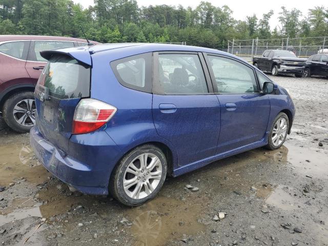 JHMGE88479S008148 - 2009 HONDA FIT SPORT BLUE photo 3