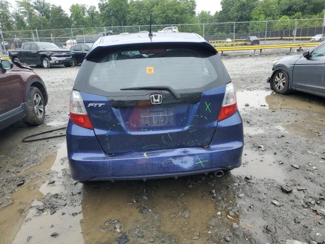 JHMGE88479S008148 - 2009 HONDA FIT SPORT BLUE photo 6