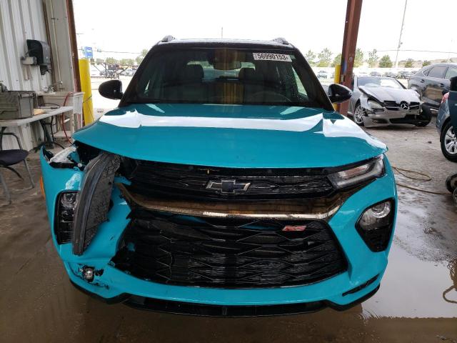 KL79MTSL1MB164918 - 2021 CHEVROLET TRAILBLAZE RS TURQUOISE photo 5