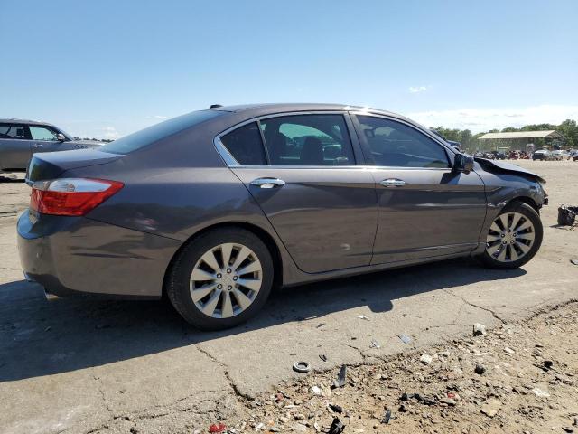 1HGCR2F89DA099754 - 2013 HONDA ACCORD EXL GRAY photo 3