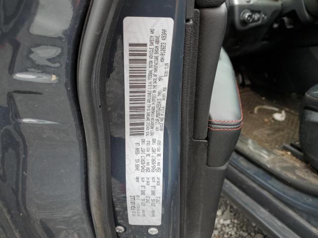 1C4PJMBB7GW255415 - 2016 JEEP CHEROKEE TRAILHAWK BLACK photo 12