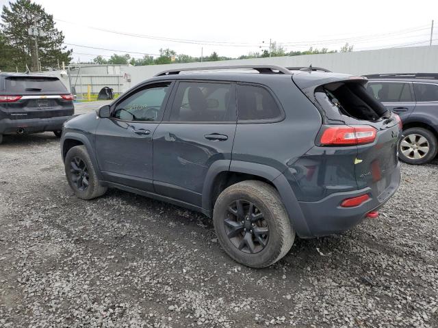 1C4PJMBB7GW255415 - 2016 JEEP CHEROKEE TRAILHAWK BLACK photo 2