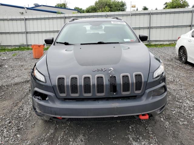 1C4PJMBB7GW255415 - 2016 JEEP CHEROKEE TRAILHAWK BLACK photo 5