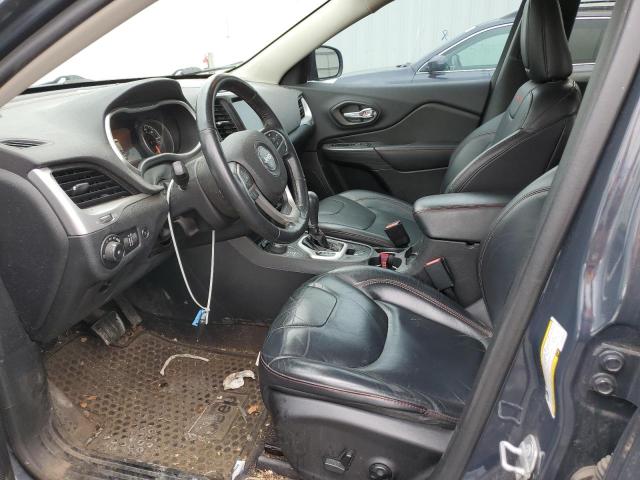 1C4PJMBB7GW255415 - 2016 JEEP CHEROKEE TRAILHAWK BLACK photo 7