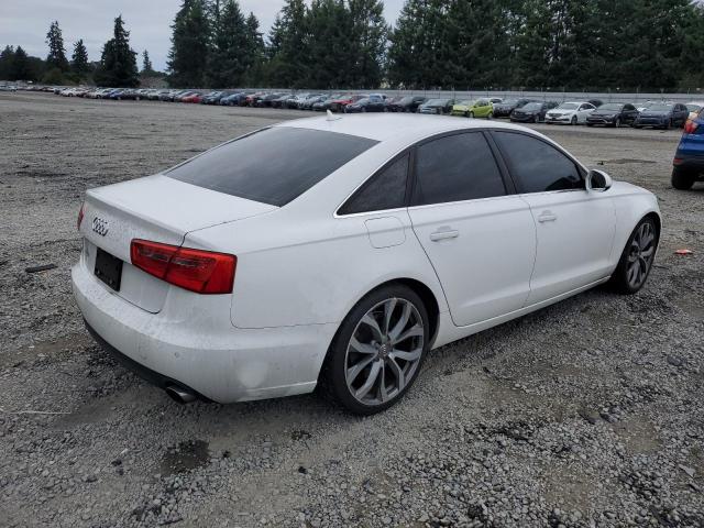 WAUGFAFC4EN063498 - 2014 AUDI A6 PREMIUM PLUS WHITE photo 3