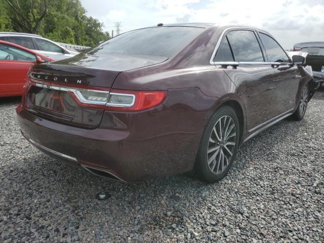 1LN6L9SP0H5602200 - 2017 LINCOLN CONTINENTA SELECT BURGUNDY photo 3