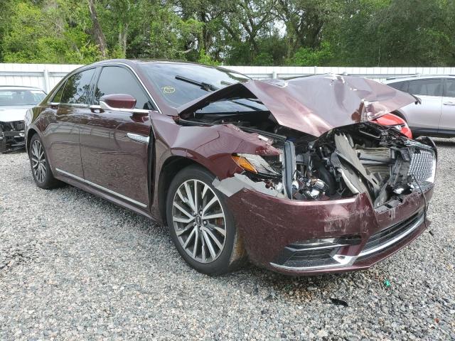 1LN6L9SP0H5602200 - 2017 LINCOLN CONTINENTA SELECT BURGUNDY photo 4