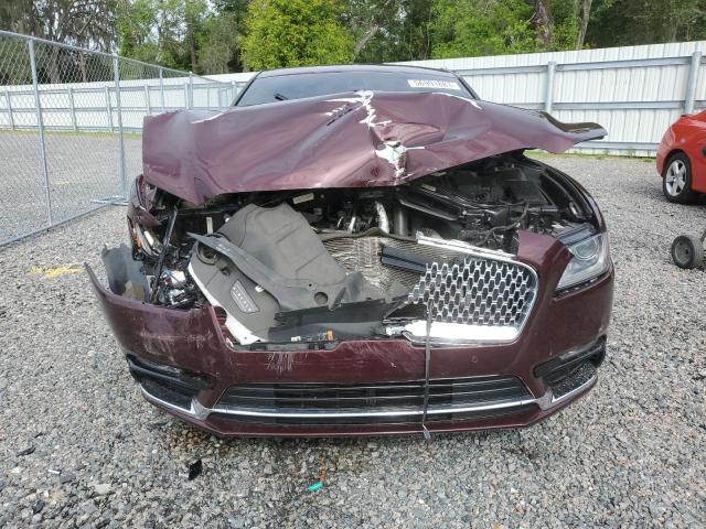 1LN6L9SP0H5602200 - 2017 LINCOLN CONTINENTA SELECT BURGUNDY photo 5
