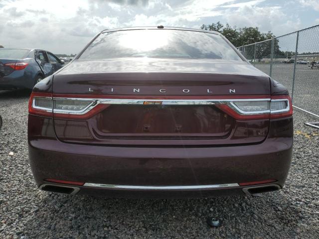 1LN6L9SP0H5602200 - 2017 LINCOLN CONTINENTA SELECT BURGUNDY photo 6