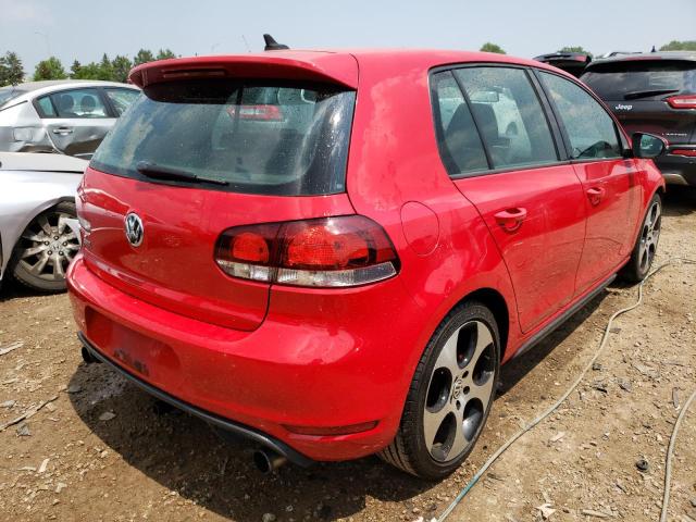 WVWHD7AJ9AW239889 - 2010 VOLKSWAGEN GTI RED photo 3